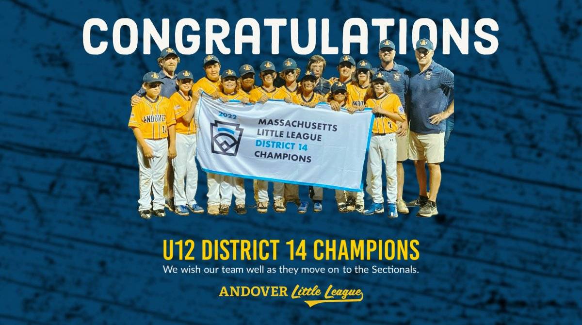 Andover Little League Bows Out Of State Tournament
