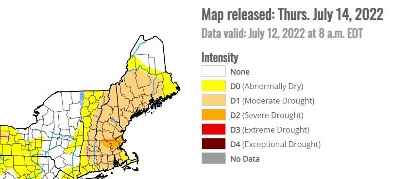 Andover, Northeastern Massachusetts In 'Severe Drought'