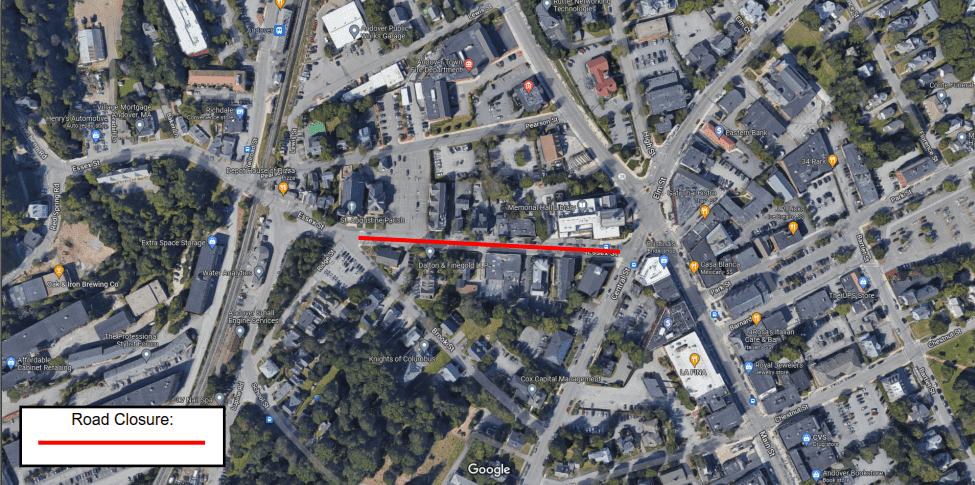 Upcoming Road Work, Detours And Closures In Andover