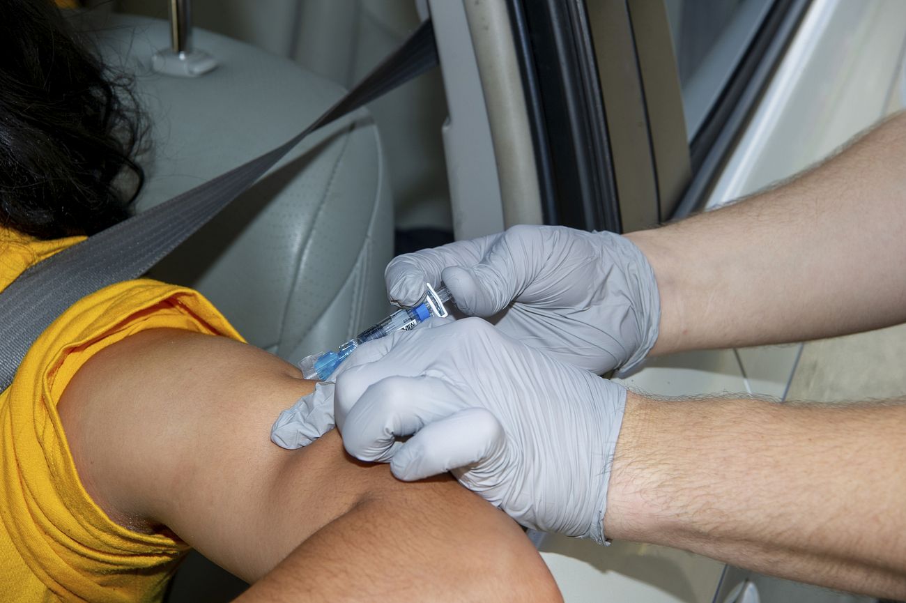 Drive-Thru Flu Vaccine Clinic