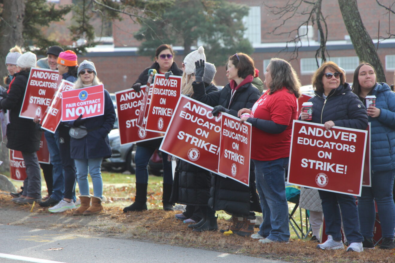 LIVE UPDATES: Andover Teachers Strike
