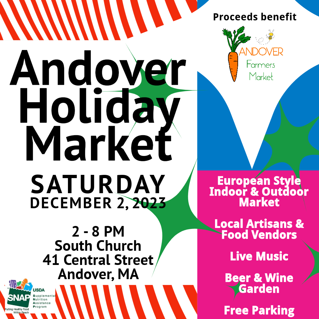 Andover's First Holiday Market Set For Dec. 2