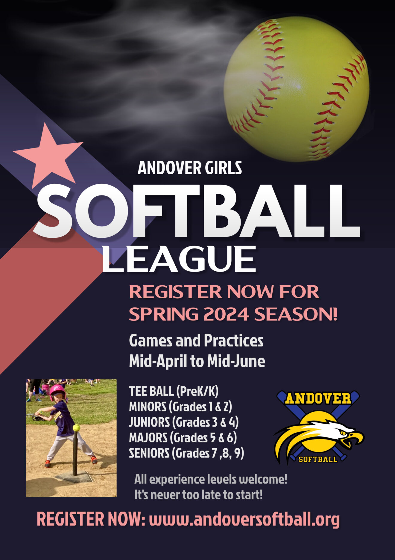 Early Reg Deadline Nears For Andover Girls Softball League