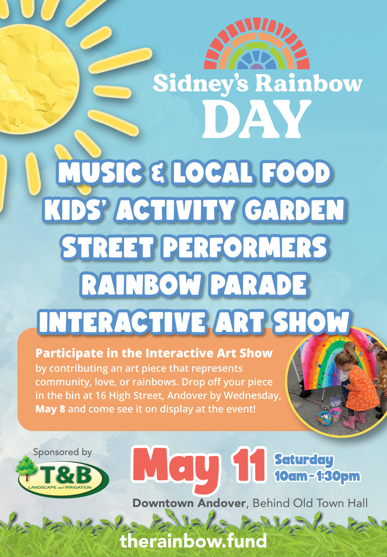 'Sidney's Rainbow Day' Set For May 11